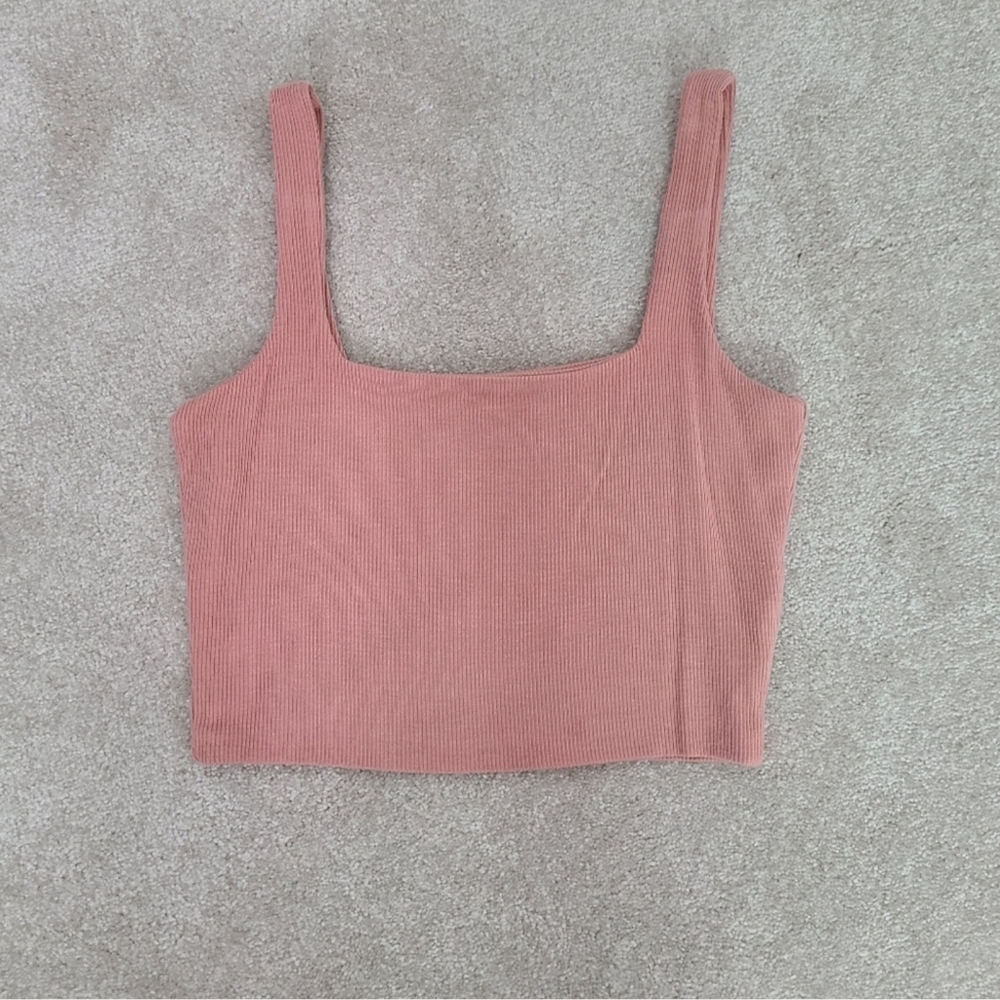 Mind Code Cropped Tank Top